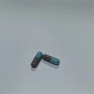 أزرق-كبسولات جيلاتينية رمادية